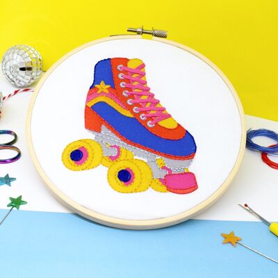 'Rollerskate' Large Embroidery Kit