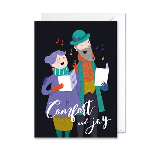 Comfort and Joy Christmas Card