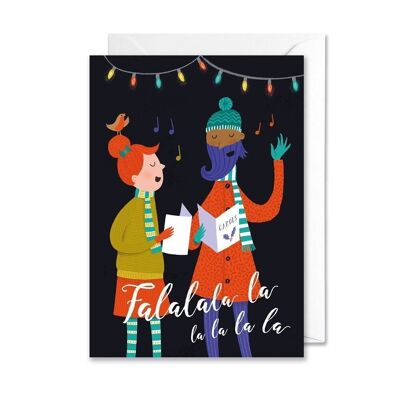 Fa-la-la-la-la Christmas Card