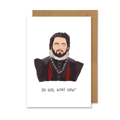 Tarjeta de felicitación de Blackadder II A6