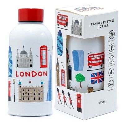 London Icons Hot & Cold Drinks Bottle 350ml