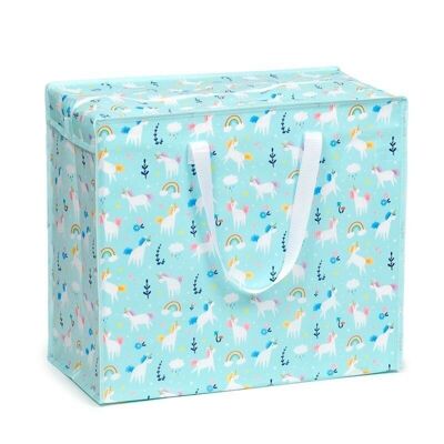 Borsa portabiancheria con cerniera Magic Unicorn