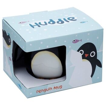 Tasse à poignée en céramique Huddle Penguin 5