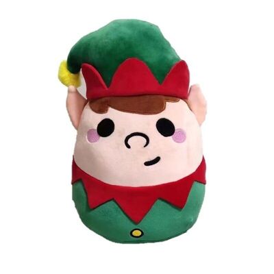 Squidglys Christmas Festive Friends Austin the Elf Plush Toy