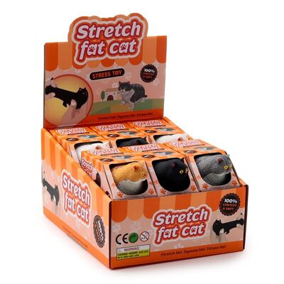 Stretchy Fat Cat Toy
