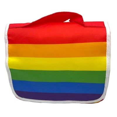 Somewhere Rainbow Hanging Toiletry Makeup Wash Bag