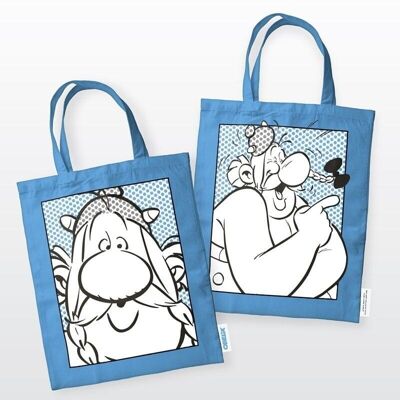 Obelix Asterix Reusable Tote Shopping Bag