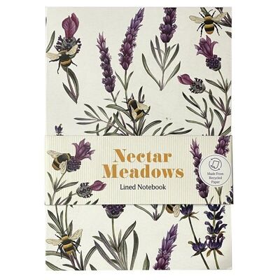 Nectar Meadows Recycled Paper A5 Notebook