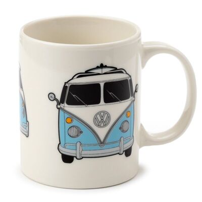 Volkswagen VW T1 Camper Bus Surf Begins Porcelain Mug