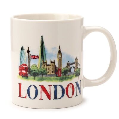 Taza de porcelana Tour de Londres