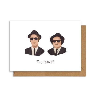 Blues Brothers A6-Grußkarte