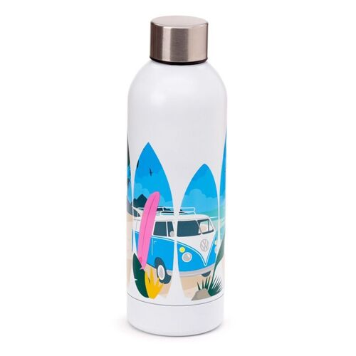 Volkswagen VW T1 Camper Bus Waves Are Calling Hot & Cold Drinks Bottle 530ml