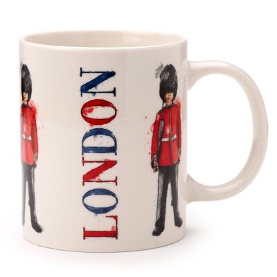London Tour Guardsman Porcelain Mug
