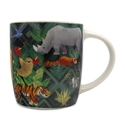 Animal Kingdom Porcelain Mug