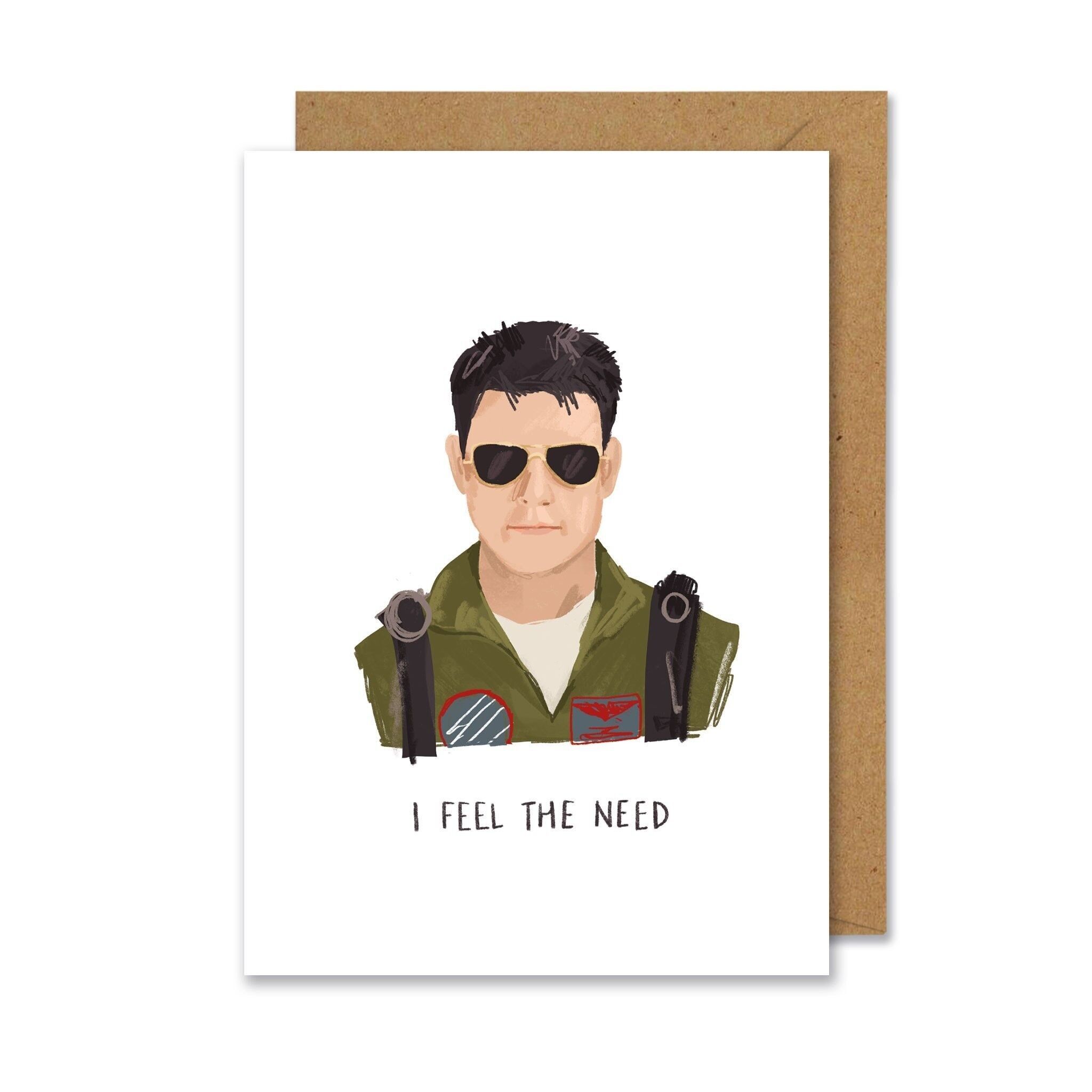 Maverick (Top Gun) A6-Grußkarte