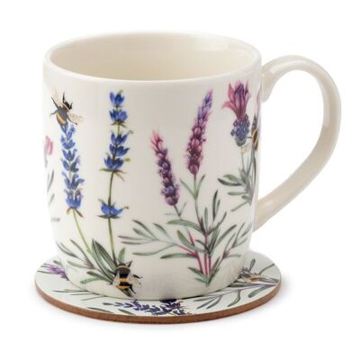 Nectar Meadows Porcelain Mug & Coaster Set