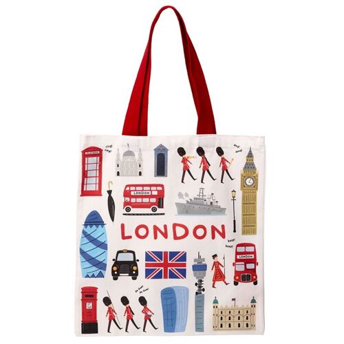 London Souvenir Reusable Tote Bag