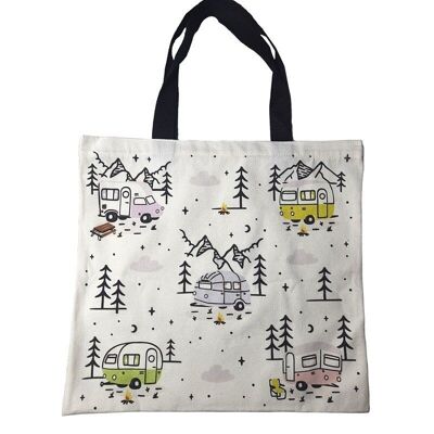 Wildwood Caravan Reusable Tote Bag