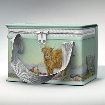 RPET Cool Bag Lunch Bag Jan Pashley Highland Coo Cow
