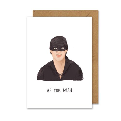 Princess Bride A6 Greetings Card