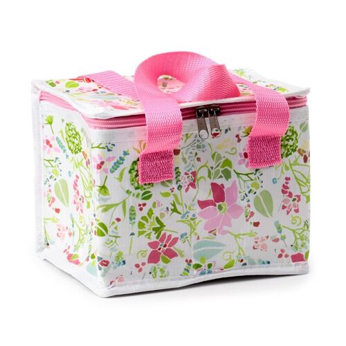 RPET Cool Bag Lunch Bag Julie Dodsworth Pink Botanical