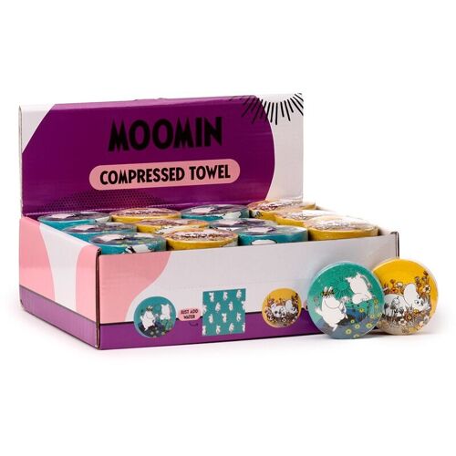 Moomin Compressed Travel Towel