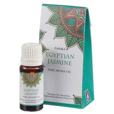 Aceite Aroma Goloka Jazmín Egipcio 10ml