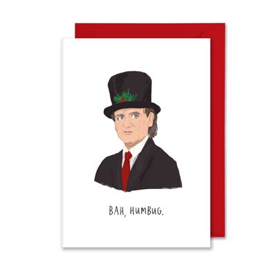 Tarjeta de Navidad A6 Scrooged