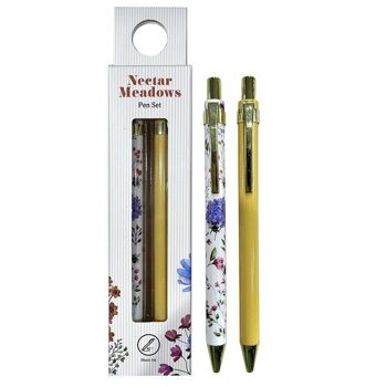 Lot de 2 stylos Nectar Meadows
