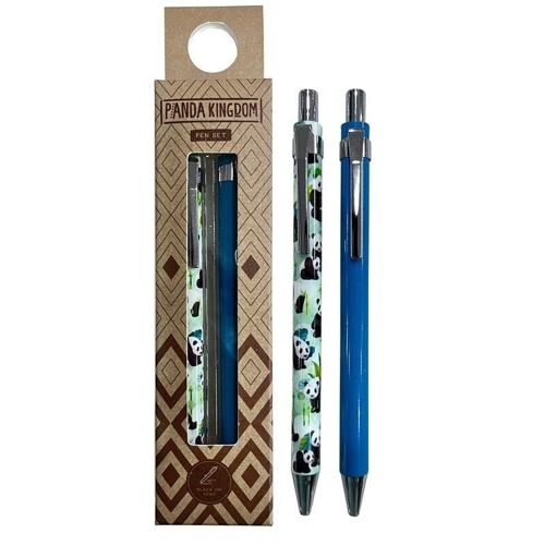 Panda Kingdom Pen Twin Set