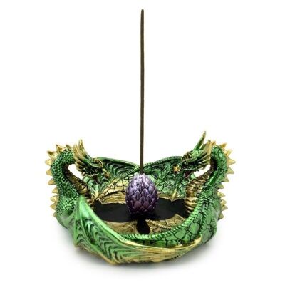 Dark Legends Earth Dragon Egg Ashcatcher Incense Burner