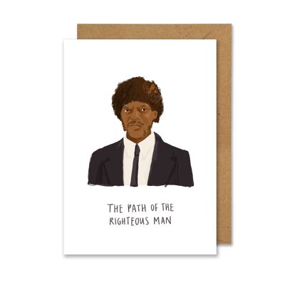 Jules Winnfield (Pulp Fiction) Carta A6