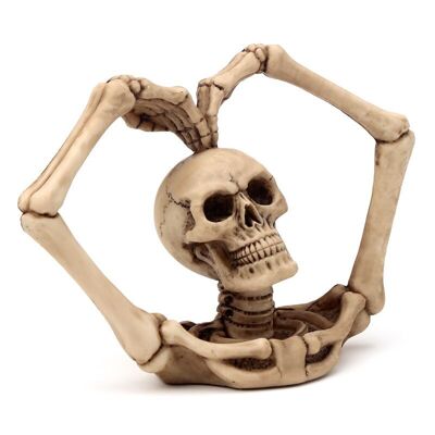 Skull & Skeleton Arms Heart