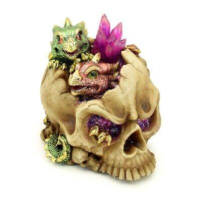 Elements Baby Dragon LED Crystal Skull