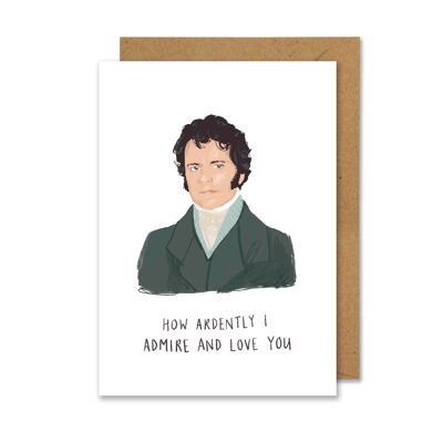 Mr Darcy (Orgoglio e Pregiudizio) A6 Card