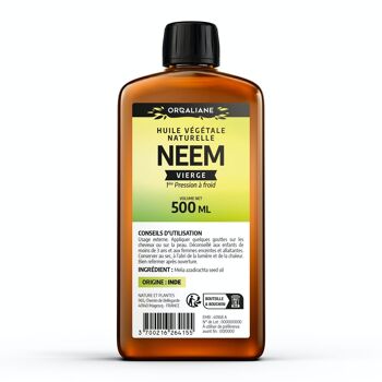 Huile de neem - 500 ml