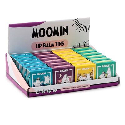 Baume à lèvres Moomin dans une boîte