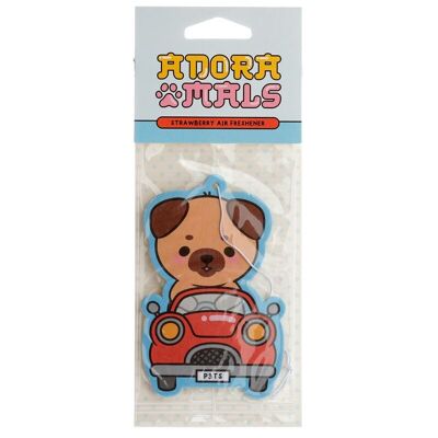 Fragola Adoramals Pets Gus the Pug Deodorante per ambienti