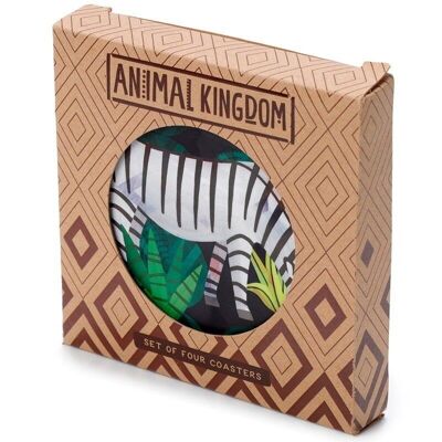 Animal Kingdom Set of 4 Cork Coasters