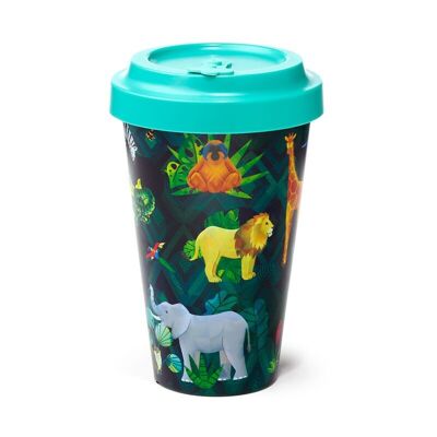 Taza de viaje Animal Kingdom RPET 400ml