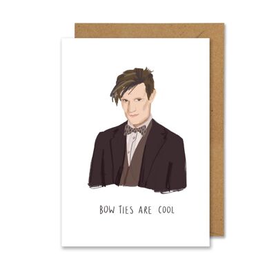 Matt Smith (11th Dr Who) A6 Card