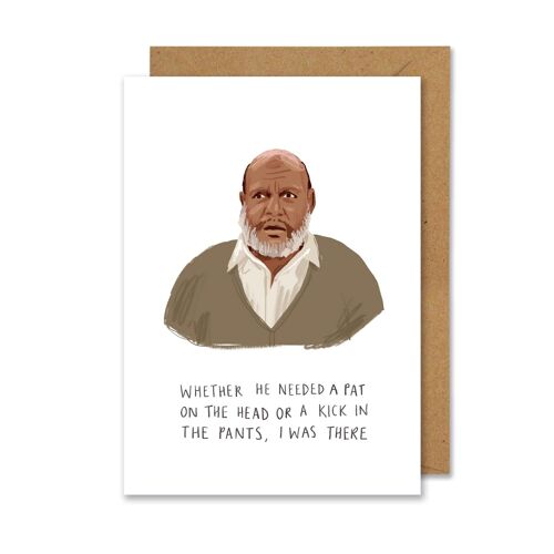 Uncle Phil (Fresh Prince of Bel Air) A6 Card