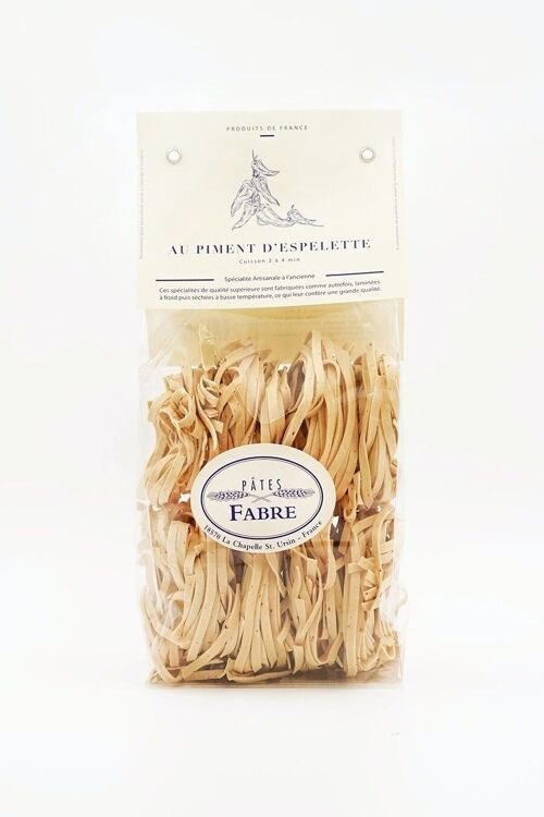 Tagliatelles Nids Piment d'Espelette