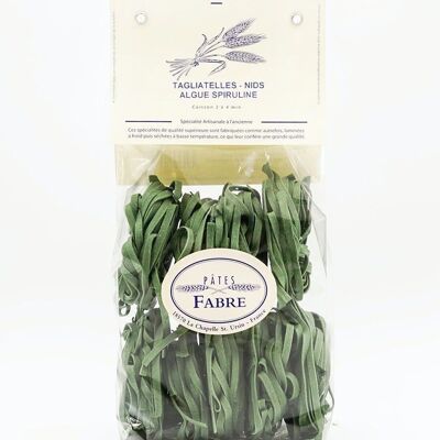 Pasta - Tagliatelle Nester Algen Spirulina