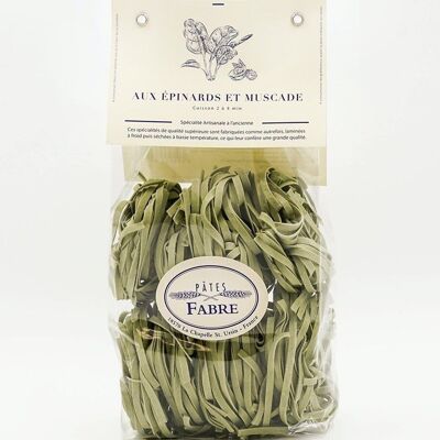 Spinach & Nutmeg Nest Tagliatelle