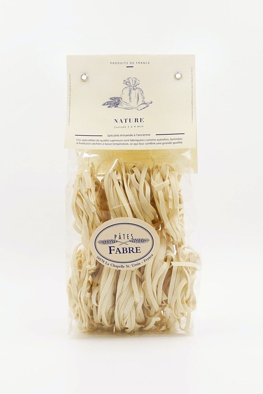 Pâtes - Tagliatelles Nids Nature