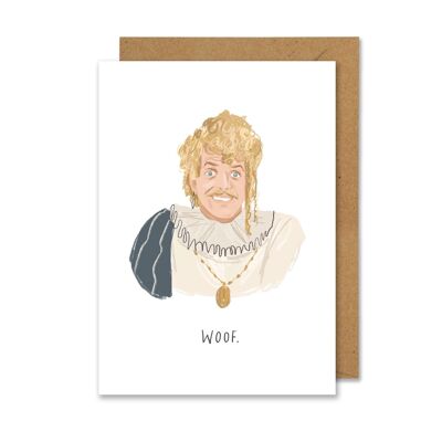 Carte A6 Lord Flashheart (Blackadder II)