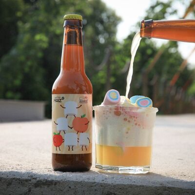 Bier - TARPIN BON - Candy Sour Apricot Peach Chamallow - Collab La P'tite Maiz