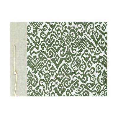 Grand album cordon Ethnic Vert