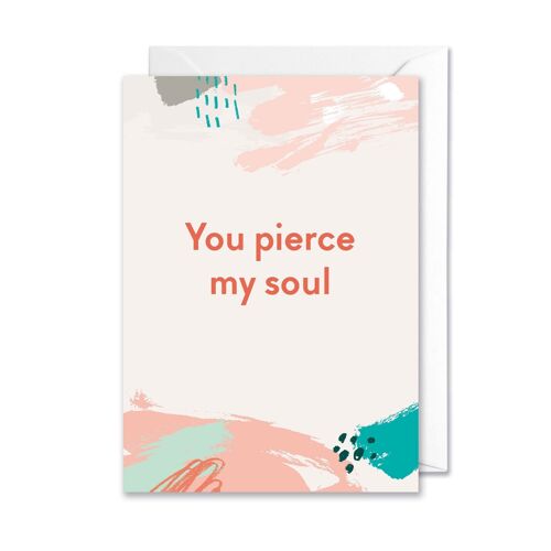 Jane Austen Quote A6 card - Persuasion